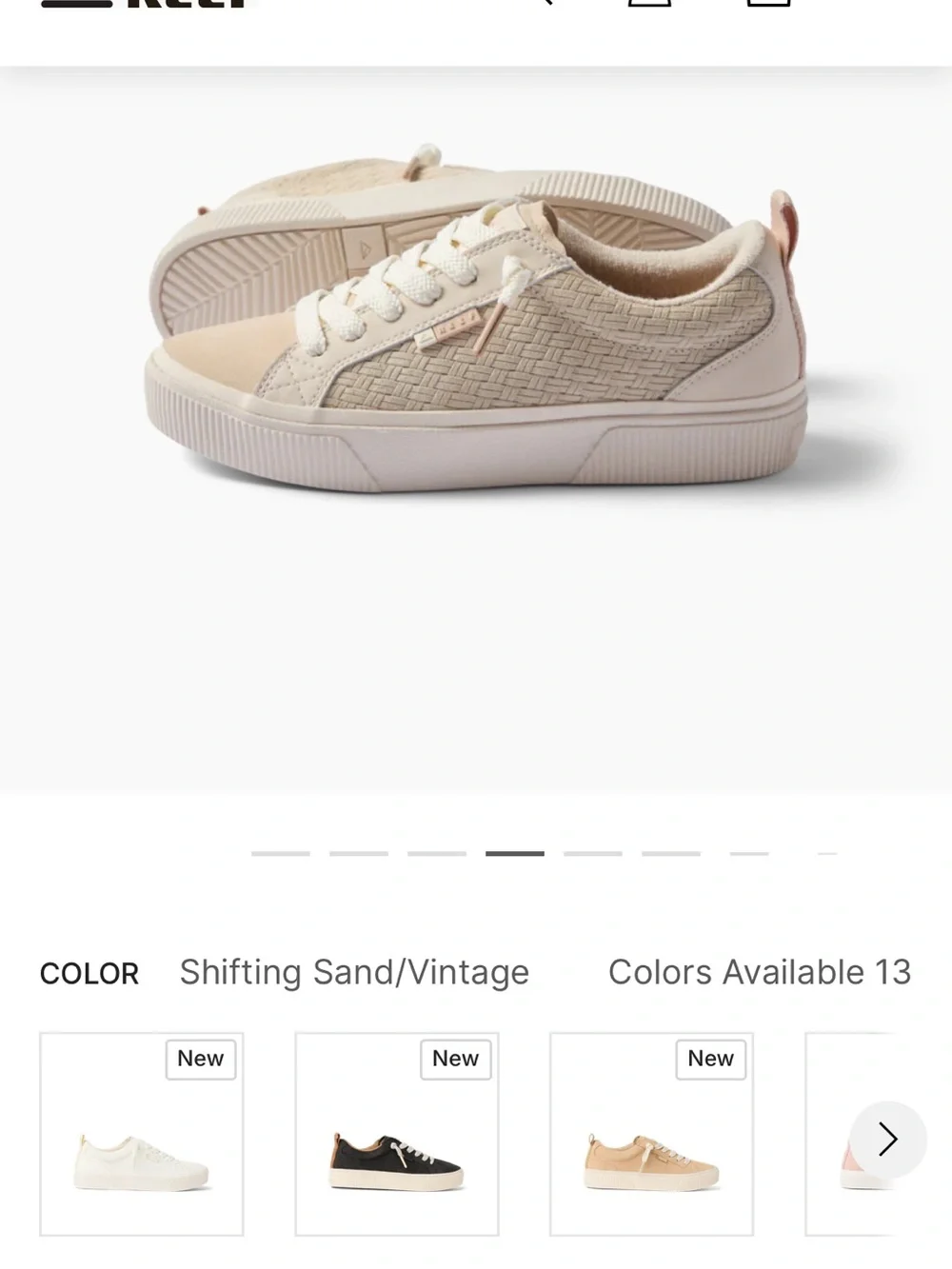 NWOT REEF SUMMER SNEAKERS - Picture 4 of 9